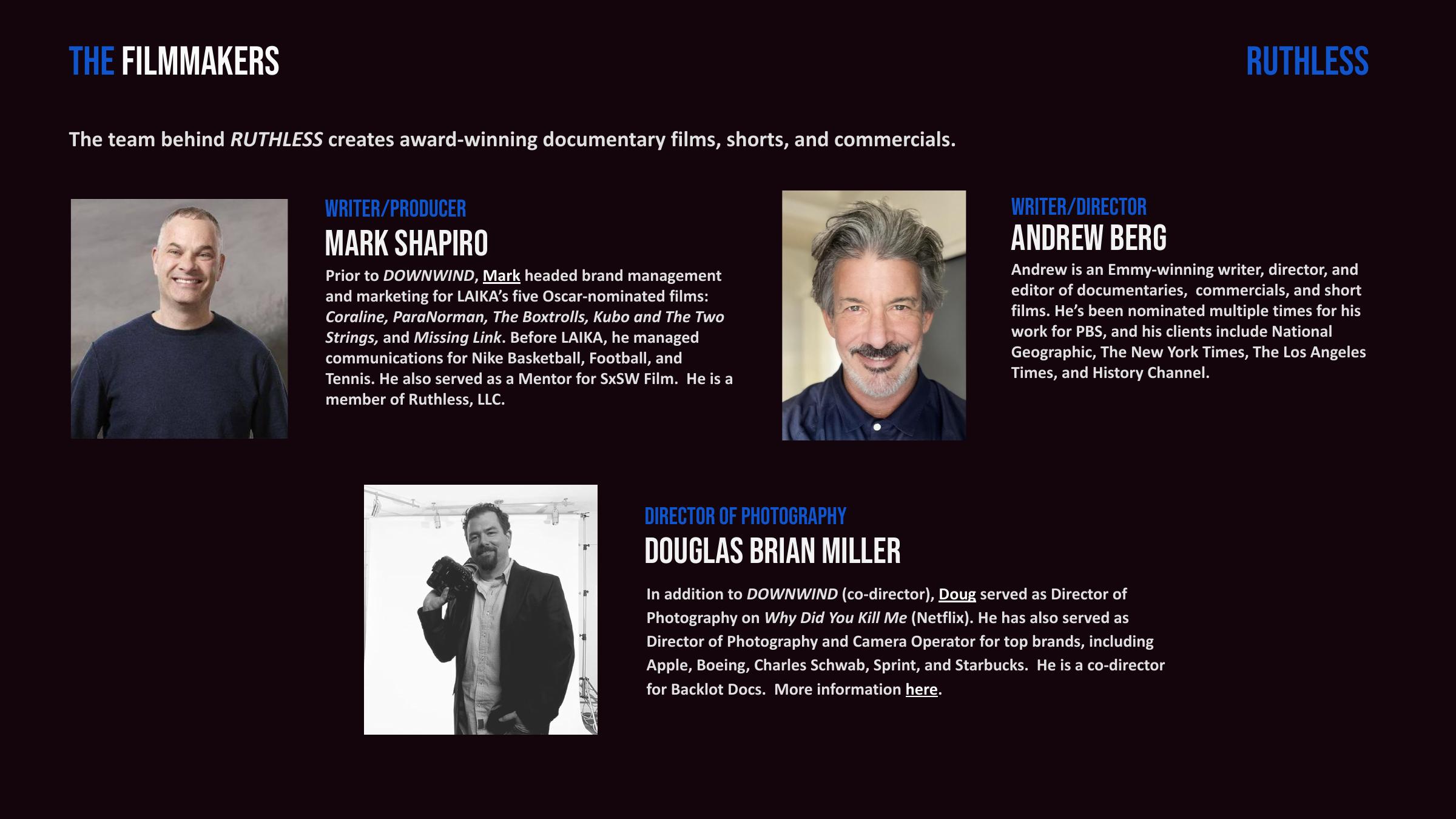 The Filmmakers
